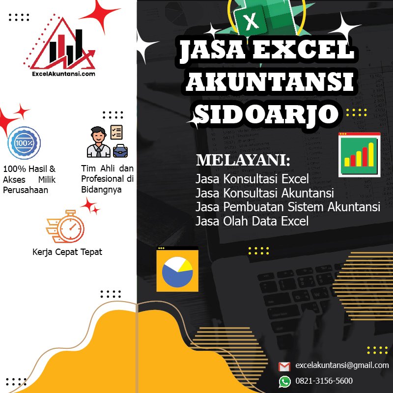 jasa excel akuntansi sidoarjo