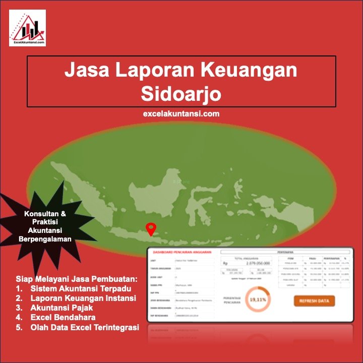 Jasa Laporan Keuangan Sidoarjo Profesional dan Berpengalaman Melayani UMKM serta Instansi Resmi