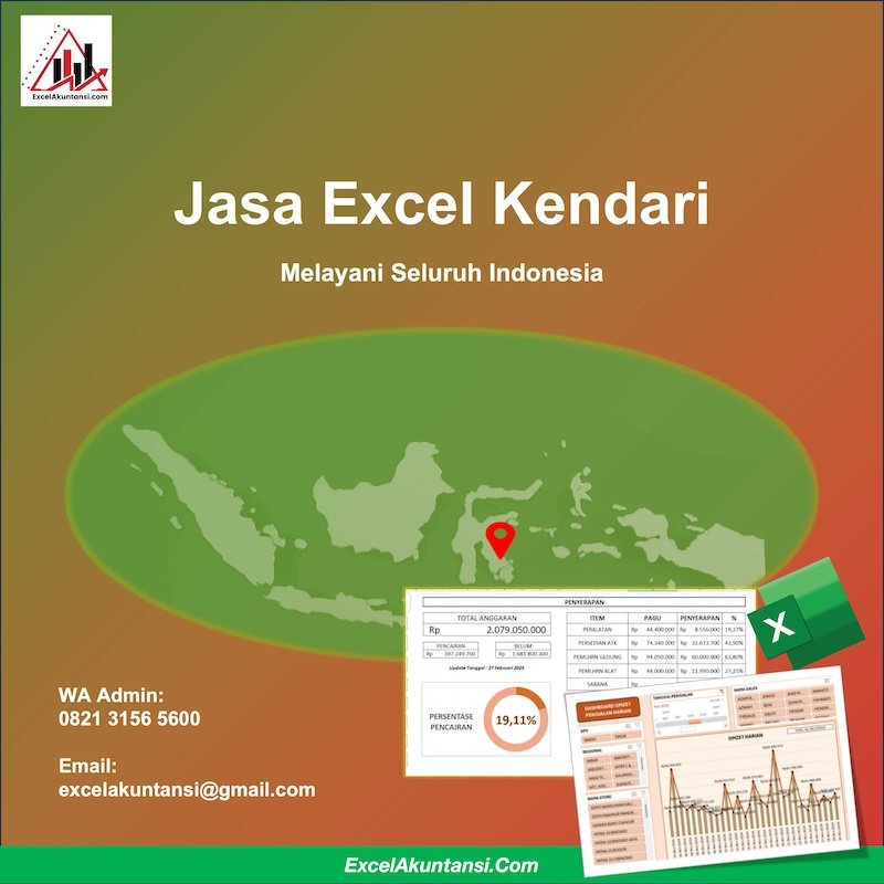 jasa excel kendari
